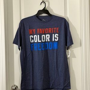 Well Worn Graphic Tee - My Favorite Color Is Freedom